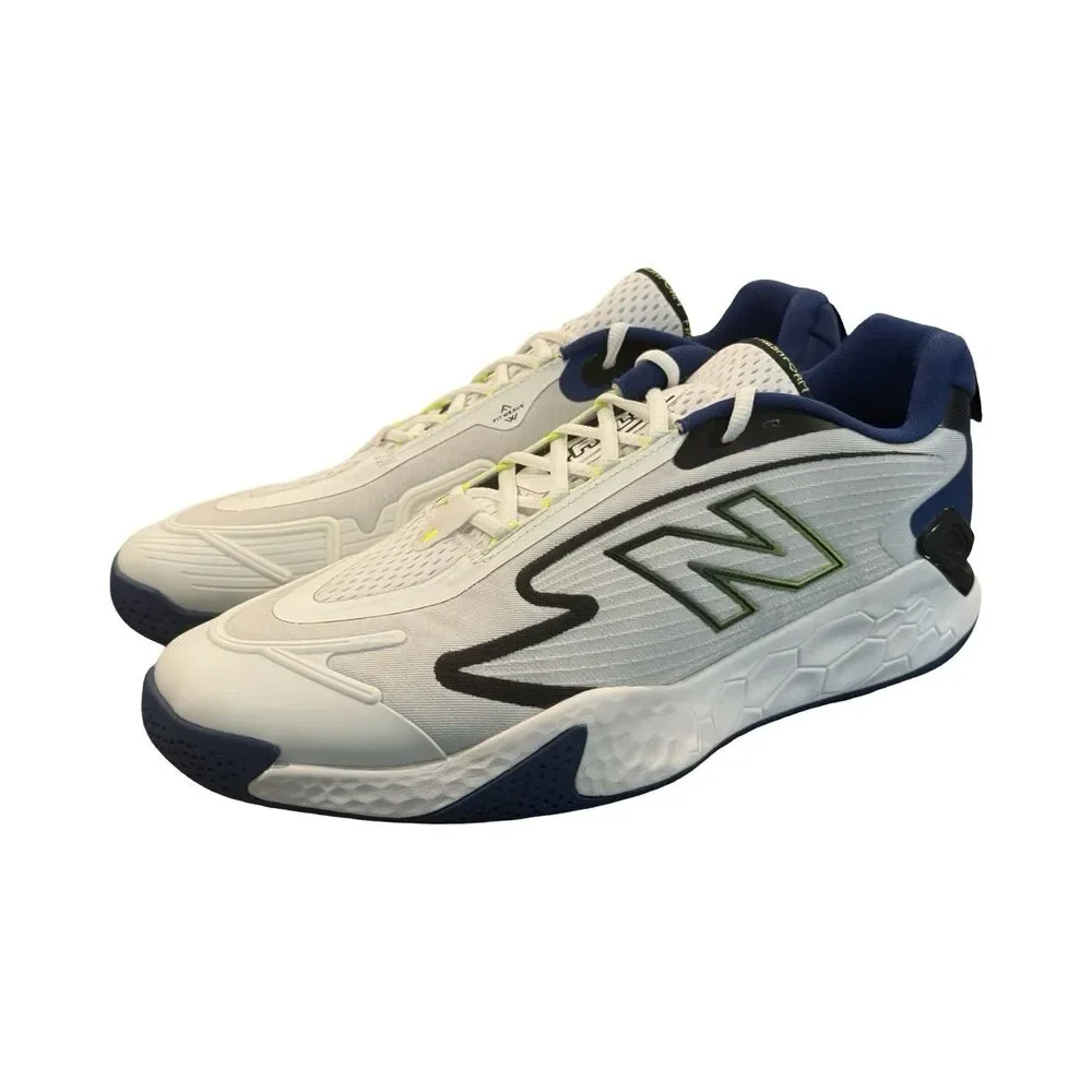 Size 15 New Balance Fresh Foam X CT-Rally 2E White Blue Yellow Mens MCHRALW1